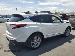 2019 Acura RDX Advance with VIN 5J8TC2H72KL015037, listed as a Copart auction lot 62401115 with Not provided miles and Salvage title. Bid and sale history available at DreamBid. Image 3.