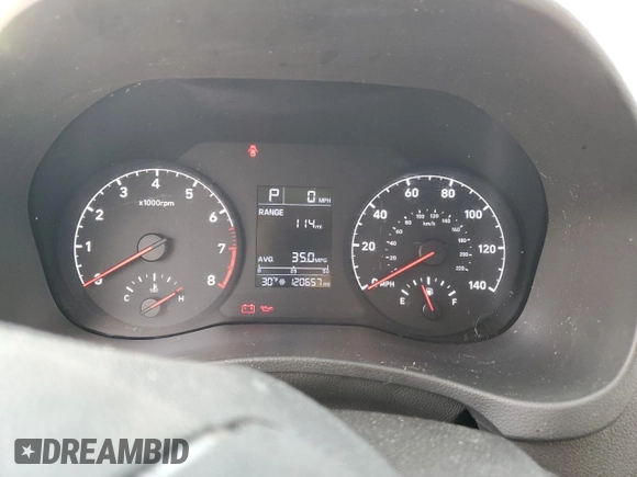 2018 Hyundai Accent SEL with VIN 3KPC24A39JE026905, listed as a Copart auction lot 43460564 with 120,657 mi miles. Bid and sale history available at carsss.com. Image 9.