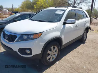 2013 Kia Sorento LX with VIN 5XYKT3A6XDG420112, listed as a IAAI auction lot 42014627 with 1 mi miles. Bid and sale history available at carsss.com. Image 16.