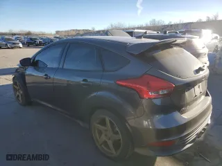 2017 Ford Focus ST with VIN 1FADP3L92HL223228, listed as a Copart auction lot 84267784 with 112,716 mi miles and Salvage Title. Bid and sale history available at carsss.com. Image 2.