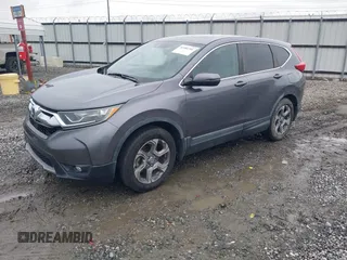 2017 Honda CR-V EX-L with VIN 7FARW1H8XHE039217, listed as a IAAI auction lot 41586701 with 37,058 mi miles. Bid and sale history available at carsss.com. Image 2.