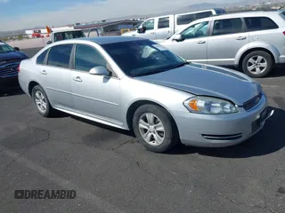 2014 Chevrolet Impala LS with VIN 2G1WA5E33E1180635, listed as a IAAI auction lot 41867459 with 104,688 mi miles and . Bid and sale history available at DreamBid. Image 1.