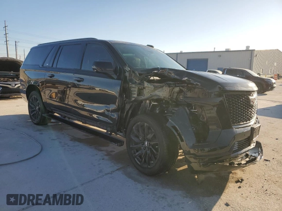 2025 Cadillac Escalade z VIN 1GYS9PRL6SR137800, wystawiony jako Copart lot #49889855 z przebiegiem 3 031 mil mil oraz Szkoda całkowita • Salvage title. Historia ofert i sprzedaży dostępna na DreamBid. Obrazek 4.