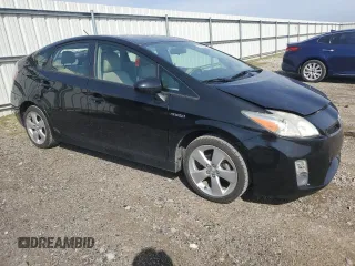 2011 Toyota Prius I with VIN JTDKN3DU7B0290782, listed as a Copart auction lot 50929045 with 121,115 mi miles and Salvage Title. Bid and sale history available at carsss.com. Image 4.