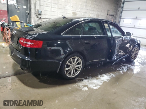 2009 Audi A6 Prestige with VIN WAUWG74FX9N040919, listed as a Copart auction lot 44317675 with 190,178 mi miles and Salvage title. Bid and sale history available at DreamBid. Image 3.