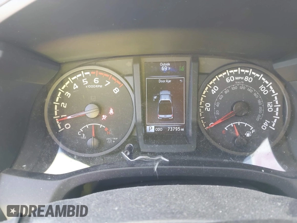 2023 Toyota Tacoma SR с VIN 3TYRX5GNXPT070487, выставлен на аукционе IAAI как лот 41895233 с пробегом 73 795 миль миль и . История ставок и продаж доступна на DreamBid. Изображение 7.