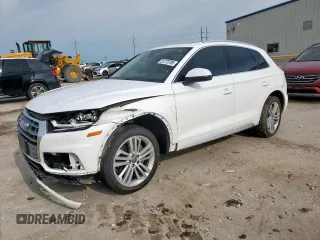 2020 Audi Q5 Premium Plus z VIN WA1BNAFY9L2024071, wystawiony jako Copart lot #55773795 z przebiegiem 72 337 mil mil oraz Szkoda całkowita • Salvage title. Historia ofert i sprzedaży dostępna na DreamBid. Obrazek 1.