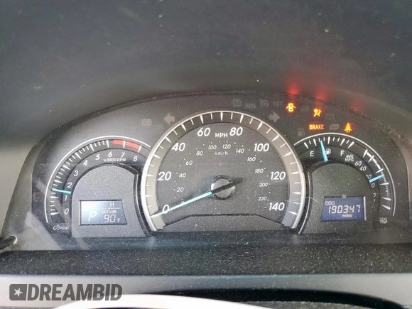 2015 Toyota Camry XLE с VIN 4T4BF1FK3FR447625, выставлен на аукционе Copart как лот 59740485 с пробегом 190 347 миль миль и Списание • Salvage title. История ставок и продаж доступна на DreamBid. Изображение 9.