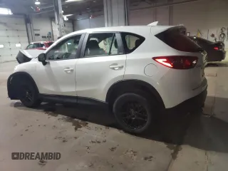 2016 Mazda CX-5 Sport with VIN JM3KE2BE2G0828003, listed as a Copart auction lot 81482614 with 190,993 mi miles and Salvage Title. Bid and sale history available at DreamBid. Image 2.