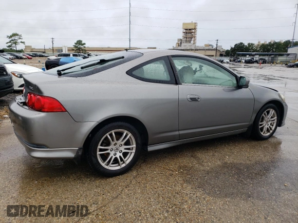2005 Acura RSX with VIN JH4DC54855S010233, listed as a Copart auction lot 69376364 with 133,413 mi miles and Salvage Title. Bid and sale history available at carsss.com. Image 3.