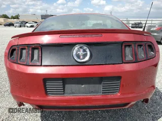 2013 Ford Mustang V6 with VIN 1ZVBP8AM4D5255339, listed as a Copart auction lot 50044005 with 50,517 mi miles and Salvage Title. Bid and sale history available at carsss.com. Image 6.