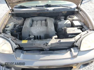 2003 Hyundai Santa Fe GLS with VIN KM8SC13D53U477438, listed as a Copart auction lot 44195145 with 167,437 mi miles and Clean Title. Bid and sale history available at carsss.com. Image 12.