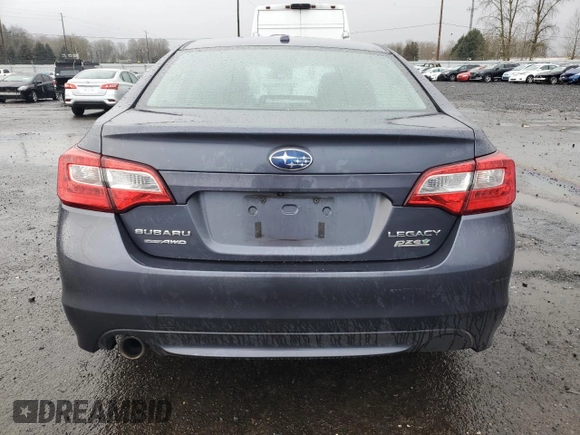 2015 Subaru Legacy 2.5i Premium with VIN 4S3BNAC60F3055474, listed as a Copart auction lot 44071105 with 0 mi miles and Salvage Title. Bid and sale history available at carsss.com. Image 6.