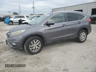 2015 Honda CR-V EX-L with VIN 2HKRM4H78FH666992, listed as a Copart auction lot 42400585 with 155,445 mi miles and Salvage Title. Bid and sale history available at carsss.com. Image 1.