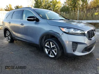 2019 Kia Sorento LX z VIN 5XYPG4A57KG599259, wystawiony jako Copart lot #83799344 z przebiegiem 86 092 mil mil oraz Czysty tytuł • Clean title. Historia ofert i sprzedaży dostępna na DreamBid. Obrazek 4.