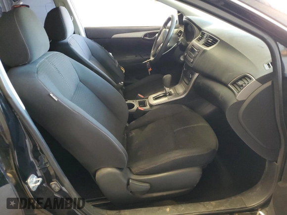 2015 Nissan Sentra SV with VIN 3N1AB7AP6FY285047, listed as a Copart auction lot 54151275 with 104,978 mi miles and Salvage Title. Bid and sale history available at DreamBid. Image 7.