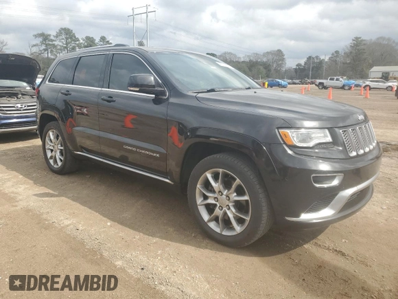 2015 Jeep Grand Cherokee Summit with VIN 1C4RJFJM3FC243639, listed as a Copart auction lot 45165405 with 220,268 mi miles and Clean Title. Bid and sale history available at carsss.com. Image 4.