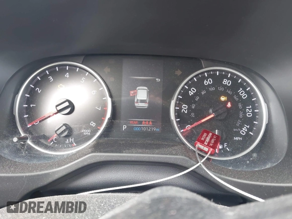 2019 Toyota RAV4 LE with VIN 2T3H1RFV1KW034812, listed as a IAAI auction lot 41016776 with 101,219 mi miles. Bid and sale history available at carsss.com. Image 15.