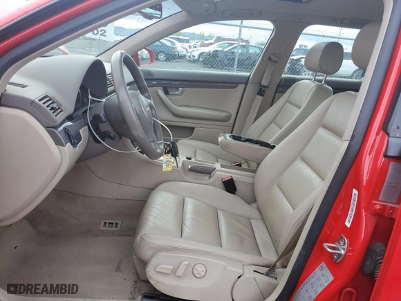 2004 Audi A4 1.8T with VIN WAUVC68E34A262690, listed as a Copart auction lot 50003165 with 113,996 mi miles and Salvage Title. Bid and sale history available at carsss.com. Image 7.