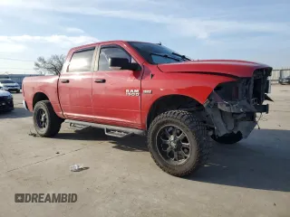 2018 Ram 1500 Big Horn with VIN 3C6RR6LTXJG129308, listed as a Copart auction lot 44314015 with 136,787 mi miles and Salvage Title. Bid and sale history available at carsss.com. Image 4.