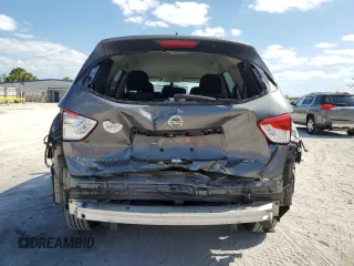 2018 Nissan Pathfinder SV with VIN 5N1DR2MN3JC634407, listed as a Copart auction lot 53274025 with 133,214 mi miles and Salvage Title. Bid and sale history available at carsss.com. Image 6.