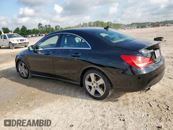 2016 Mercedes-Benz CLA 250 with VIN WDDSJ4GB6GN382963, listed as a Copart auction lot 59603625 with 114,868 mi miles and Salvage title. Bid and sale history available at DreamBid. Image 2.