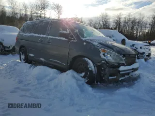 2008 Honda Odyssey EX with VIN 5FNRL38458B502927, listed as a Copart auction lot 44243425 with 317,719 mi miles and Salvage Title. Bid and sale history available at carsss.com. Image 4.