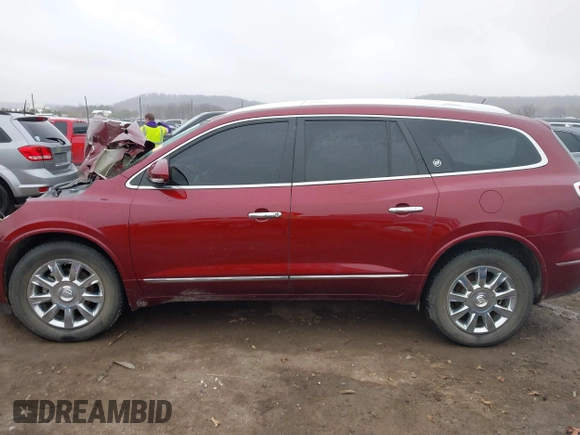 2015 Buick Enclave Leather with VIN 5GAKVBKD9FJ283346, listed as a IAAI auction lot 41499794 with 95,121 mi miles and . Bid and sale history available at carsss.com. Image 14.