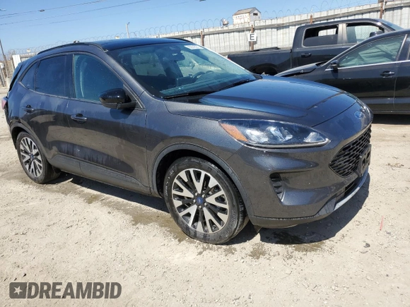 2020 Ford Escape SE Sport Hybrid with VIN 1FMCU0BZ0LUC38338, listed as a Copart auction lot 63516275 with 36,776 mi miles and Salvage title. Bid and sale history available at DreamBid. Image 4.