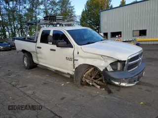 2017 Ram 1500 Tradesman with VIN 1C6RR7FT1HS764518, listed as a Copart auction lot 77425204 with 87,145 mi miles and Salvage title. Bid and sale history available at DreamBid. Image 4.