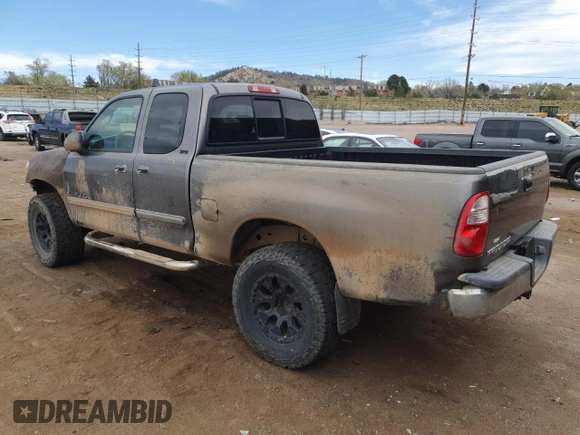 2006 Toyota Tundra SR5 with VIN 5TBRU34156S484746, listed as a Copart auction lot 53384365 with 217,109 mi miles and Salvage Title. Bid and sale history available at carsss.com. Image 2.