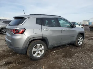2020 Jeep Compass Latitude with VIN 3C4NJCBB3LT166541, listed as a Copart auction lot 49674605 with 68,849 mi miles and Salvage Title. Bid and sale history available at carsss.com. Image 3.