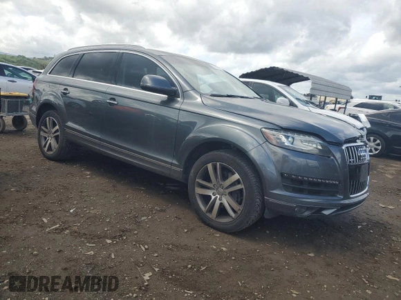 2013 Audi Q7 3.0T Premium Plus with VIN WA1LGAFE5DD002126, listed as a Copart auction lot 51443185 with 155,358 mi miles and Salvage Title. Bid and sale history available at carsss.com. Image 4.