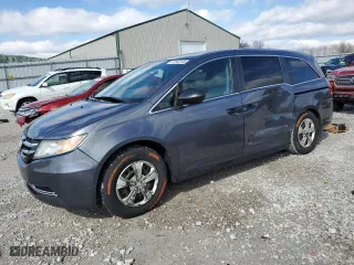 2014 Honda Odyssey LX with VIN 5FNRL5H20EB070737, listed as a Copart auction lot 47540145 with 151,468 mi miles and Salvage Title. Bid and sale history available at carsss.com. Image 1.