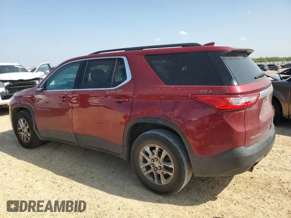 2020 Chevrolet Traverse LT Cloth with VIN 1GNERGKW8LJ288040, listed as a Copart auction lot 50026765 with 50,776 mi miles and Salvage Title. Bid and sale history available at carsss.com. Image 2.