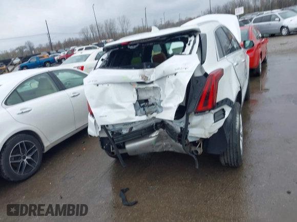 2023 Cadillac XT5 AWD Premium Luxury with VIN 1GYKNDR43PZ102819, listed as a IAAI auction lot 42007060 with 16,606 mi miles and . Bid and sale history available at DreamBid. Image 16.