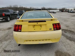 2002 Ford Mustang Standard with VIN 1FAFP40442F219968, listed as a Copart auction lot 50402125 with 222,895 mi miles and Clean Title. Bid and sale history available at carsss.com. Image 6.
