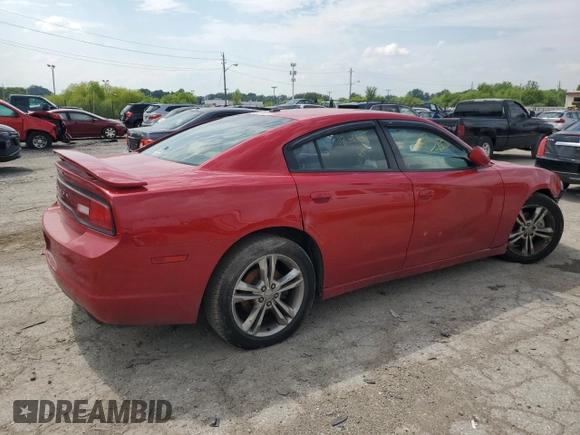 2012 Dodge Charger SXT with VIN 2C3CDXJG6CH184015, listed as a Copart auction lot 59302064 with 207,997 mi miles and Salvage Title. Bid and sale history available at carsss.com. Image 3.