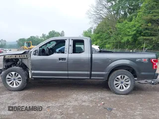 2018 Ford F-150 XL with VIN 1FTEX1EP6JFC61600, listed as a IAAI auction lot 42423185 with 161,991 mi miles and . Bid and sale history available at DreamBid. Image 15.