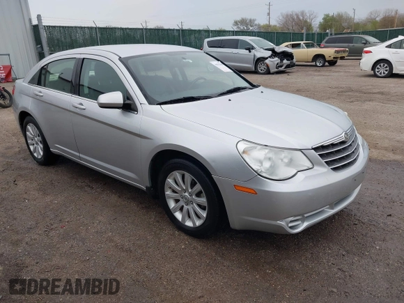 2010 Chrysler Sebring Limited with VIN 1C3CC5FB3AN202530, listed as a IAAI auction lot 41933640 with 108,198 mi miles. Bid and sale history available at carsss.com. Image 1.