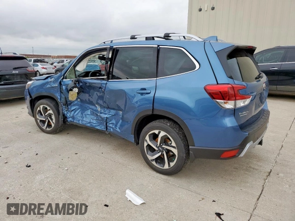 2023 Subaru Forester Touring with VIN JF2SKARC8PH454113, listed as a Copart auction lot 56063985 with Not provided miles and Salvage title. Bid and sale history available at DreamBid. Image 2.
