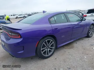2023 Dodge Charger R/T with VIN 2C3CDXCTXPH622230, listed as a IAAI auction lot 41590331 with 6,945 mi miles. Bid and sale history available at carsss.com. Image 4.