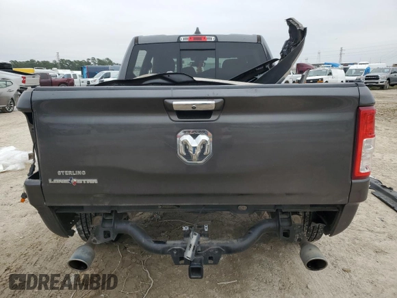 2020 Ram 1500 Lone Star with VIN 1C6RREFT8LN372504, listed as a Copart auction lot 45319515 with 93,460 mi miles and Salvage title. Bid and sale history available at DreamBid. Image 6.