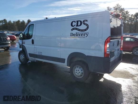 2018 Ram ProMaster Cargo with VIN 3C6TRVAG6JE146737, listed as a Copart auction lot 85347724 with 200,594 mi miles and Salvage Title. Bid and sale history available at DreamBid. Image 2.