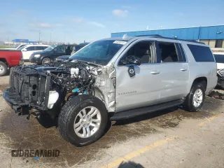 2017 Chevrolet Suburban LT z VIN 1GNSKHKC7HR119543, wystawiony jako Copart lot #54826315 z przebiegiem Nie podano mil oraz Szkoda całkowita • Salvage title. Historia ofert i sprzedaży dostępna na DreamBid. Obrazek 1.