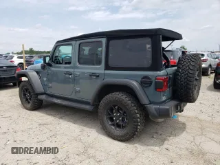 2024 Jeep Wrangler Sport S with VIN 1C4RJXN61RW192288, listed as a Copart auction lot 61786585 with 18,494 mi miles and Salvage title. Bid and sale history available at DreamBid. Image 2.