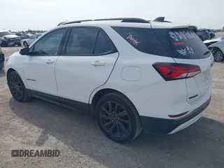 2022 Chevrolet Equinox RS with VIN 3GNAXMEV9NS199374, listed as a IAAI auction lot 42640182 with 56,560 mi miles and . Bid and sale history available at DreamBid. Image 3.