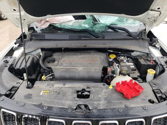 2020 Jeep Compass Limited z VIN 3C4NJDCB7LT221769, wystawiony jako Copart lot #59660955 z przebiegiem 76 822 mil mil oraz Szkoda całkowita • Salvage title. Historia ofert i sprzedaży dostępna na DreamBid. Obrazek 12.