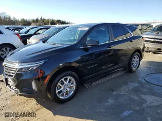2022 Chevrolet Equinox LT with VIN 2GNAXUEV1N6119628, listed as a Copart auction lot 46064325 with 45,848 mi miles and Salvage Title. Bid and sale history available at carsss.com. Image 1.