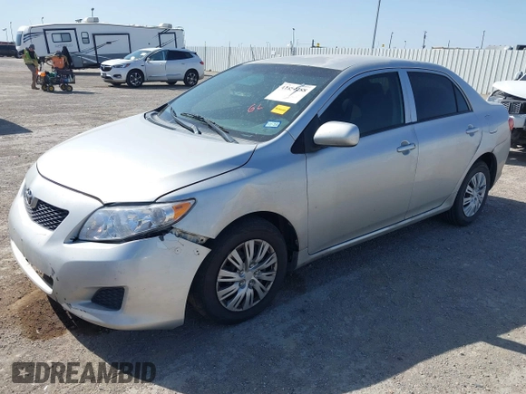 2010 Toyota Corolla with VIN JTDBU4EE1AJ069302, listed as a IAAI auction lot 41854288 with 196,844 mi miles. Bid and sale history available at carsss.com. Image 2.